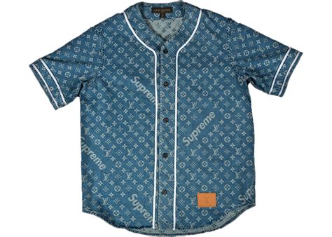 lv supreme baseball jersey price|louis vuitton x supreme price.